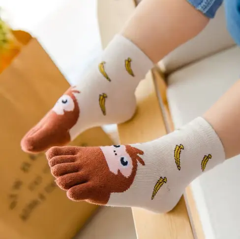 Calcetín Infantil Mono