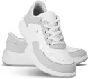 Sydney - White & Light Grey
